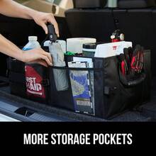 New, Robust Storage Box With Large Capacity, Suitable For Cars Or SUVs; Non-Slip, Waterproof And Foldable. - A - View 6