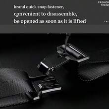 Men's Oblique Shoulder Bag, Functional Cycling Bag, Fashion Messenger Bag, Commuter One Shoulder Bag - Grey - View 3