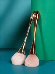 1/2pcs Large Powder Brush Set, Soft Waist Makeup Brushes, Contouring Single Brush Set - Multicolor - View 2