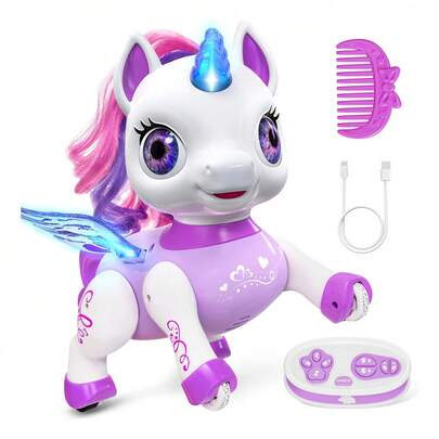 TendenciaRobot Unicorn Coche De Control Remoto Niño Juguete RegaloCalidad premium