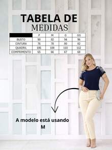 VISCOLYCRA BLOUSE WITH STRASS ON THE SHOULDER - Navy Blue - View 6