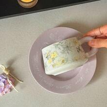 Ceramic Cup Coffee Cup Water Cup Mug Tea Cup Cup Pure White Bone China Jingdezhen Ware Large Capacity High-Temperature Fired Ivory-White Porcelain - Cup - View 6