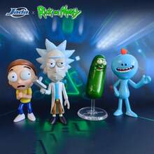 Simba RICK AND MORTY 6.5厘米金属人偶，瑞克·桑切斯/莫蒂·史密斯/米西先生，瑞克金属收藏品，粉丝和收藏家礼物（1个） - Pickle Rick - 查看 5