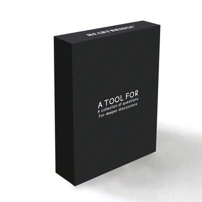 HEART BRIDGE 1 boîte Jeu de cartes de conversation profonde pour divertissement de fête, jeu de table, favorise des discussions intéressantes de couples, faveur de fête, petit cadeau d'Halloween/Noël/Thanksgiving, convient pour les rassemblements, soirée en tête-à-tête 54 cartes