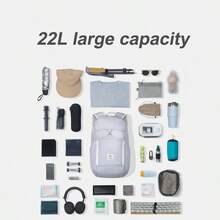 Naturehike 1个18升/22升可折叠背包,适合女性旅行、徒步、露营,便携 - 彩色 - 查看 6