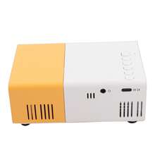 Mini Projector Audio HD USB Mini Projector Support 1080P Home Media Player Home Theater Cinema - Tipo de Enchufe A USA (110-127V) - Ver 2