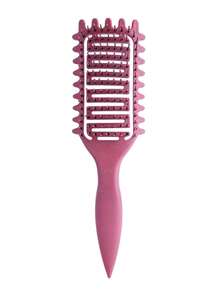 Curling Hair Styling Comb, Suitable For Curly, Wavy And Spiral Hair - Air Flow Hollow Design, Quick Drying And Enhanced Curls, Anti-Frizz Smoothing Comb, Elegant Gift Box Packaging, Lightweight And Non-Pulling, Dry And Wet Use, Essential For Travel, Home And Salon - Multicolor - View 19