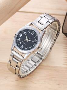 2pcs Girls' Fashionable Business Luxury Casual Roman Scale Quartz Watches, Paired With Jewelry Bracelets, Suitable As A Birthday/Holiday Gift For Girls, Suitable For Students, Very Suitable For Daily Life Such As School, Parties, And Travel. Graduation Season, Ramadan, Valentine's Day, The Perfect Gift For Girls - Multicolor - View 7