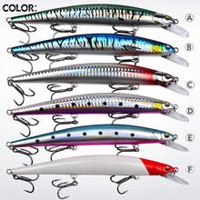 PRO BEROS PROBEROS 1PC 米诺饵，16.8厘米/24.8克，海水钓鱼路亚，颤泳饵，冲浪钓鱼配件和装备，水面路亚，大比目鱼和鲈鱼钓鱼路亚 - 彩色 - 查看 3