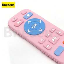Bneseus 1 chiếc găng tay ngậm nướu bằng silicon cho trẻ sơ sinh, quà tặng Eid. - Đồ chơi mọc răng điều khiển từ xa - Xem 3