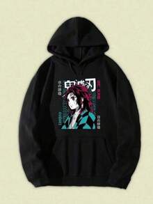 Men Outdoor Hoodies & Sweatshirts - Black - View 7