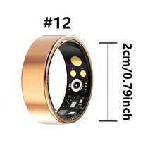 Unisex Smart Ring Fitness Tracker - Waterproof Health Ring, Sleep Tracking, Gesture Slide Video With Built-In Motion Gesture Function, Heart Rate And Blood Oxygen Monitoring, Home Care Fitness Ring, Step And Calorie Counting, Switchable Video, Comfortable Wear (15/20mAh Rechargeable Battery) - ET-multicolor - View 12
