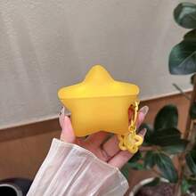 Interesting Creative Semi-Transparent Star Style Compatible With Apple Pro/Pro 2nd Gen Earphone Case, Pro 3 Protective Cover, 4/3/1/2 Soft Case - Blue + Pendant - View 10