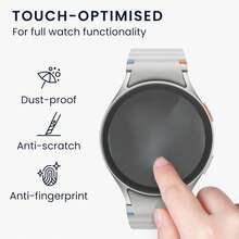3pcs/Set 9H Auto-Align Tempered Glass Screen Protector For Galaxy Watch 7/8 (40mm/44mm/46mm/47mm), Scratch-Resistant, Durable, New Release, Top Choice Watch Accessory, Easy Installation, High Definition, Bubble-Free - 3PCS - View 7