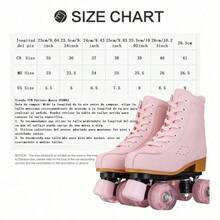 Patines Rosa Adulto Señoras Patines Niñas Patines - Rosa - Ver 10