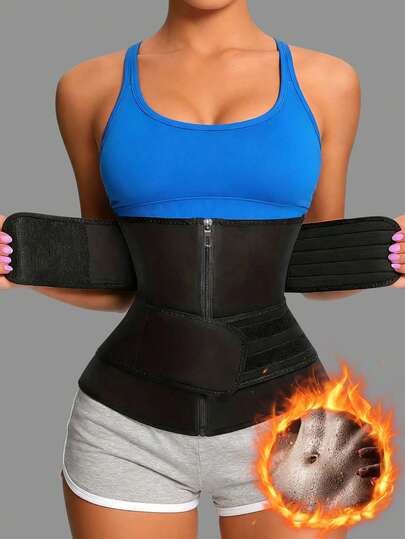 1PC Women's Waist Training Belt Waist Belt Trimmer Sauna Abdominal Belt Exercise Fitness Training Belt Abdominal Belt Waist Belt Plastic Belt Abdominal Trainer Abdominal And Waist Shaping Corset Abdominal And Waist Corset Tight Corset Abdominal Belt Abdominal Support Belt Waist Cinching Shapewear