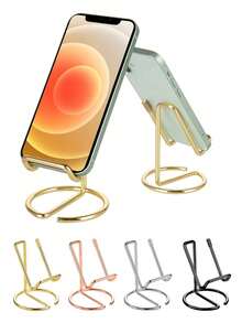 Adjustable Metal Alloy Phone Stand, Portable Extendable Phone Holder For Summer Vacation, Travel, Outdoor Video Recording, Live Streaming, Minimalist Design, Suitable For Living Room, Bedroom, Desk, Office - Multicolor - View 10