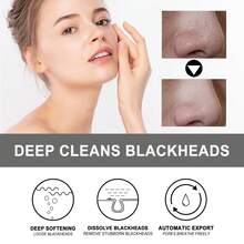 30g,Blackhead Cleansing Mud Mask, Deeply Cleanses The Pores Of The Nose, Quickly Removes Blackheads, Improves Enlarged Pores, Refines And Shrinks Pores, Brightens The Skin, And Controls Oil - 竹炭 - 查看 6