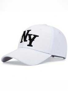 Mũ lưỡi trai thêu logo NY (3 chiếc/1 chiếc), mũ chống nắng ngoài trời có thể điều chỉnh cho bé trai và bé gái, thích hợp cho mùa xuân, mùa thu, du lịch, bãi biển, kỳ nghỉ. - mũ bóng chày - Xem 7