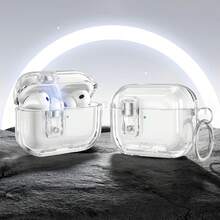 这款时尚的耳机保护套采用独立包装，单包装设计，并配有卡扣，可作为手机支架使用。它提供防震、防尘保护。这款保护套时尚美观，兼容所有 型号（1/2、3、4、Pro、Pro 2、Pro 3）。适合青少年和年轻人日常使用，也是一份很棒的礼物。 - 彩色 - 查看 4