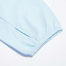 Puma Fashionable Skin-Friendly Jacket, Unisex Hooded Zip-Up Long Sleeve Cardigan Couple's Knit Sports Outerwear - Light Blue - View 5