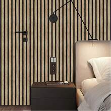 1 Roll Of Grille Pattern Self-Adhesive Wall Stickers/Ceiling Stickers/Bedroom/Living Room/Coffee Table/Furniture Renovation/Decorative Wall Stickers/Peel And Stick Wallpaper/Kitchen Tailgate/Home Deccor Wallpaper/Room Decration/Waterproof/Oil-Proof/Detachable/Vinyl Wrap - Tea Cake - View 7