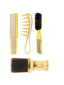 5pcs Hairdressing Tools Set Including 500ml Electroplating Retro Spray Bottle, Hairbrush, Beard Brush, Cutting Comb For Professional Salon,Hair Tools,Hair Products And Accessories For Barber Salon Beauty Travel Essentials - Multicolor - View 14