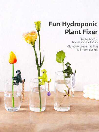 1pc Plant Propagation Friends, Plant Propagation Buddy, Easy To Use,A Small Plant Tool, Which Is Convenient To Carry,This Plants Holder Help Your Plants Thrive Better.,Plant Cutting Holder For Shoots, Sprouts And Stems, Cute Plant Propagation Support Growth Tool For Indoor Garden,A Perfect Gift For Plant Lovers,Valentine'S Day, Christmas