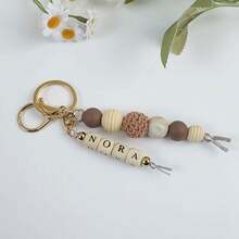 1 pieza Llavero personalizado con nombre, Dije personalizado para bolso, Regalo para días festivos/Día de San Valentín para seres queridos - llavero - Ver 21