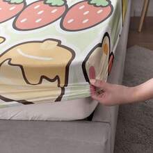 3PCS Personalized Customized Photo Bed Sheet Set, Made Of Polyester Material And Digitally Printed, Suitable For Boys, Girls, Teenagers, Gifts, Bedrooms, All Seasons, Dormitories, Personalized. - Multicolor - View 6