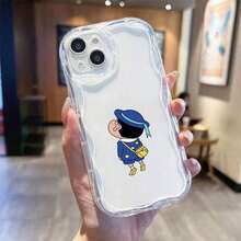 おしゃれなスマホケース  11/12/13/14/15/15pro/15 Plus/15 Promax/7plus/8plus/11pro/12pro/13pro/14pro/11promax/12promax/13promax/14promax/14plus/5 - クリア - チェックする 2