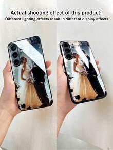 1pc Customized Photo Shockproof High-Definition Phone Case Protective Cover Compatible With Samsung S24/S24 Plus/S24 FE/S24 Ultra, S25/S25 Plus/S25 Ultra, Compatible With IPhone 17 Pro Max/17 Air/16 Pro And Other Android Phone Models, Christmas Phone Case, Stylish, Colorful, Vintage, Cute, Contracted, Funny, Custom - Black - View 5
