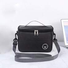 3-Color Options Large Capacity Insulated Lunch Bag, Thermal Tote Lunch Box, No Direct Contact With Food - Multicolor - View 1