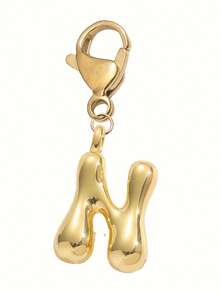 1Pc Lucky Keychain, Letters A-Z Pendant, Shiny Alloy Bag And Backpack Pendant, Perfect Gift For Birthdays And Special Occasions Keychain Ring Bag Backpack Pendant Car Pendant Gift For Women And Men, Wallet And Handbag Additions, Bag Pendant, Wallet Pendant, Lady Keychain Valentine's Day Gifts For Women: Car Keychains - Multicolor - View 25