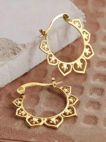 1 Đôi bông tai khoen thanh lịch, phù hợp cho nữ giới, có thể đeo trong dịp kỷ niệm ngày cưới, tiệc đính hôn, ngày Valentine và các dịp khác. - 3 # - Xem 6