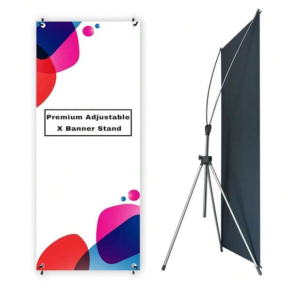 Premium X Banner Stand 24\X72\ With Portable Oxford Bag (1 UNIT)
