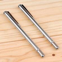 1pc Retractable Stainless Steel Pointer Pen, 6 Segments, Suitable For Teaching Instruments