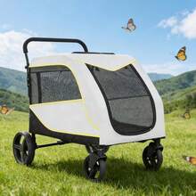 Pet Strollers - White - View 2