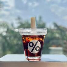 Hong Kong Style Lemon Tea Keychain, Resin Bubble Tea Cup Pendant, Cute Mini Food Toy, Hong Kong Cafe Vibe, Creative Small Gift For Couples & Friends - Multicolor - View 4