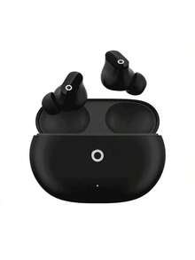 Beat Studio Buds - True Wireless Noise Cancelling Earbuds - Compatible With & Android, Built-In Microphone, IPX4 Rating, Sweat Resistant Earphones, Class 1 Headphones - 黑色 - 查看 1