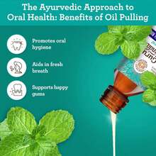 GuruNanda Coconut Oil Pulling Mouthwash | 7 Essential Oils | Vitamin Enriched | Alcohol-Free | Travel Size - ColorA - 查看 3