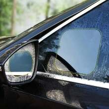4pcs Car Rearview Mirror Protective Film Side Windows Sticker, Anti Fog Glare Rainproof Waterproof Mirror Film Clear Nano Coatin - A - View 5