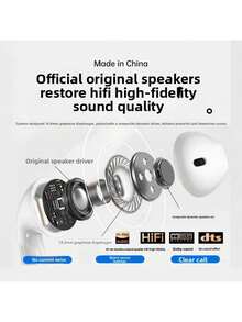 New Air7 Wireless In - Ear Earbuds With Ultra - Long Battery Life & High - Fidelity Sound 8 In 1 Wireless Earbuds ANC Active Noise Cancelling(-36db)In-Ear Earphones With Charging 33H Playtime 360 Hi-Fi Stereo Waterproof Headphones Android Phone/ AlRP0DS Pro IOS Laptops 1:1 Clone - Air4標準版 - 查看 4