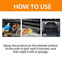 H4Cacle 烧烤炉清洁剂 | 烧烤炉泡沫清洁剂 | 户外厨房烧烤炉清洁工具 | 厨房泡沫清洁剂 | 家用炉灶和抽油烟机清洁剂 - 4120 - 查看 11