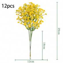 12/6 支白色仿真满天星，白色仿真花，散装仿真满天星花束，粉色满天星，粉色仿真花，散装仿真满天星花束。适用于家居装饰、桌面装饰、DIY 插花、婚礼和节日派对装饰、室内外花园装饰、婚礼、派对、房间装饰。 - 粉色 - 查看 14