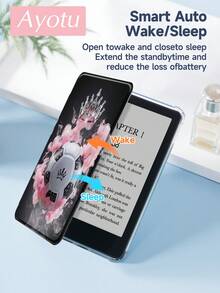 Ayotu 1个皇冠足球图案平板电脑保护套和Kindle电子书保护套,适用于iPad 10代、iPad 11/iPad Air 4/iPad Air 7/9.7英寸、Galaxy Tab A9 Plus、Kindle(11代-2024年发布)(6英寸)、Kindle Paperwhite 12代(2024年发布),绝佳节日礼物,时尚简约设计 - 彩色 - 查看 9