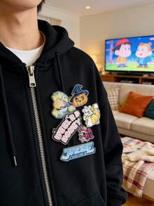 1pc Customized Acrylic Pin,Personalized Photo Pin,Unique Bag Accessories, Jackets & Backpacks, Creative Gift For Teens, Artists, Or Cosplay Fans,Small Gift, Fashionable, Colorful, Cute, Simple, Kawaii, Unique Personalized Customized Gifts,Back To School Gift,Ideal For Birthday,Wedding,Valentine's Day, Mother's Day,Anniversaries& Special Occasions - Multicolor 4 - View 5