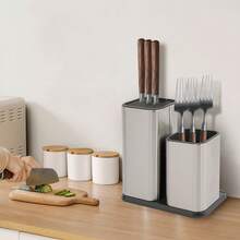 YUNRUX Knife Block, Knife Holder & Roll Bag - 銀色 - 查看 10