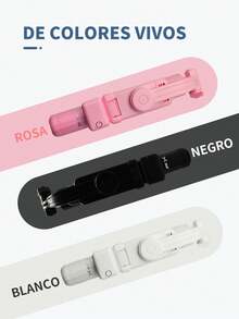 Palo de selfie Bluetooth multifuncional con trípode,Palo de selfie extensible de 100CM,mando a distancia Bluetooth desmontable, luz de relleno, soporte ajustable, giratorio, trípode telescópico, trípode de piso profesional diseñado para transmisión en vivo con control remoto inalámbrico, soporte para teléfono inteligente giratorio 360°, estable y antivibración, monopie ideal para viajes y vlogging al aire transmisiones para vacaciones de verano, viajes y actividades al aire libre - Unitalla - Ver 6