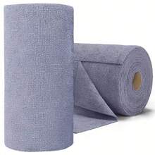 10-Inch X 10-Inch Super Microfiber Dishcloth, Multi-Purpose Dish Cleaning Towel, Double-Sided Cleaning Cloth, Reusable Paper Towels, Wet And Dry Cleaning Cloth, Lint-Free Cloth For Car, Kitchen, Cleaning - Grey - View 2